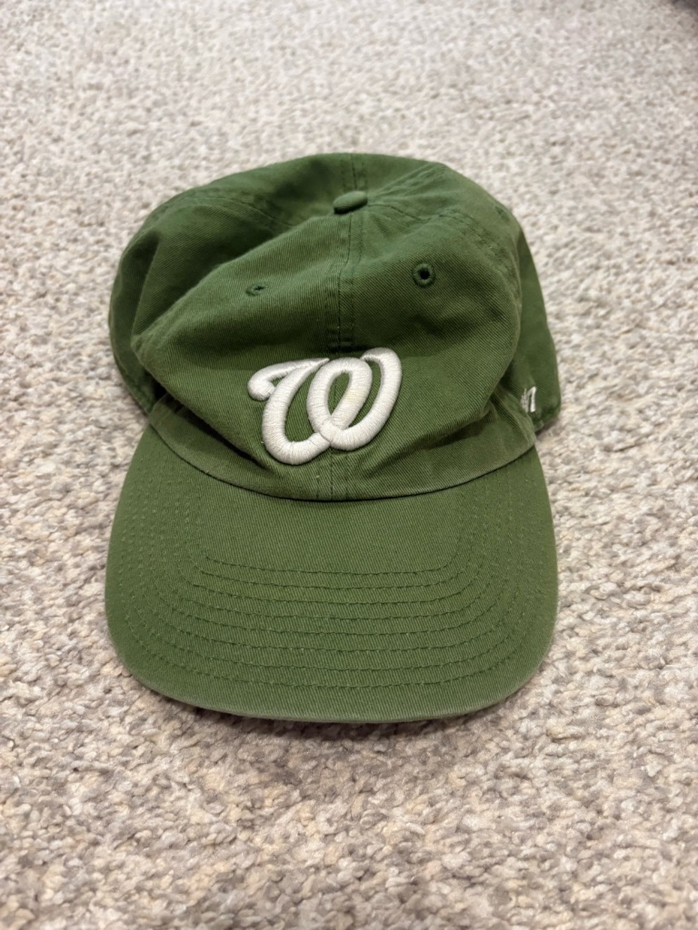 Nationals Green Baseball Cap. Barely used